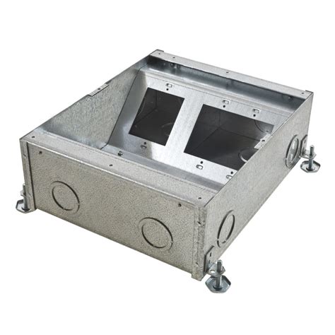 cement block electrical box|recessed electrical floor box.